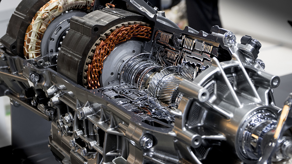Cut model of RWD Multi Stage Hybrid